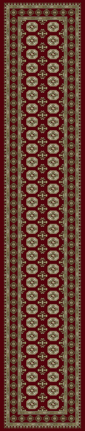 Ancient Garden 57102 Red Beige Rug