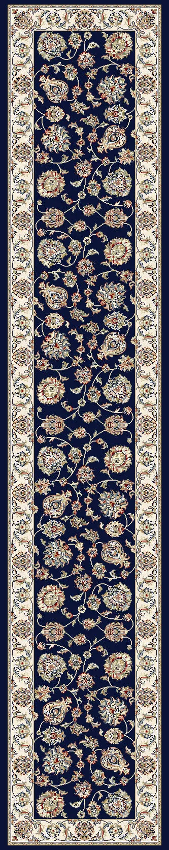 Ancient Garden 57365-3464 Blue/Ivory Rug