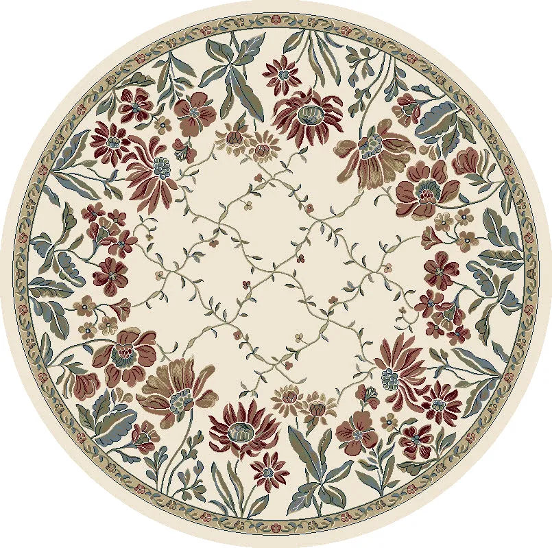 Ancient Garden 57084-6464 Ivory Rug