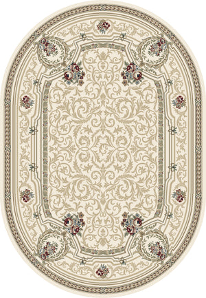 Ancient Garden 57091 Ivory Rug