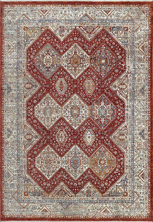 Dakota 6641-399 Red/Multi Rug