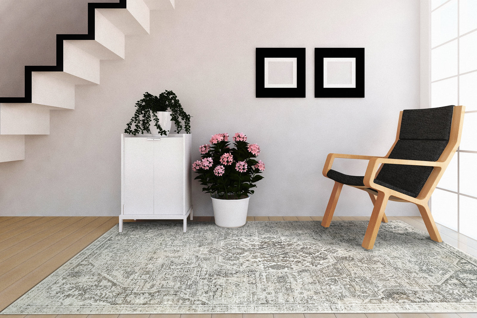 Zen 8345-900 Grey Rug