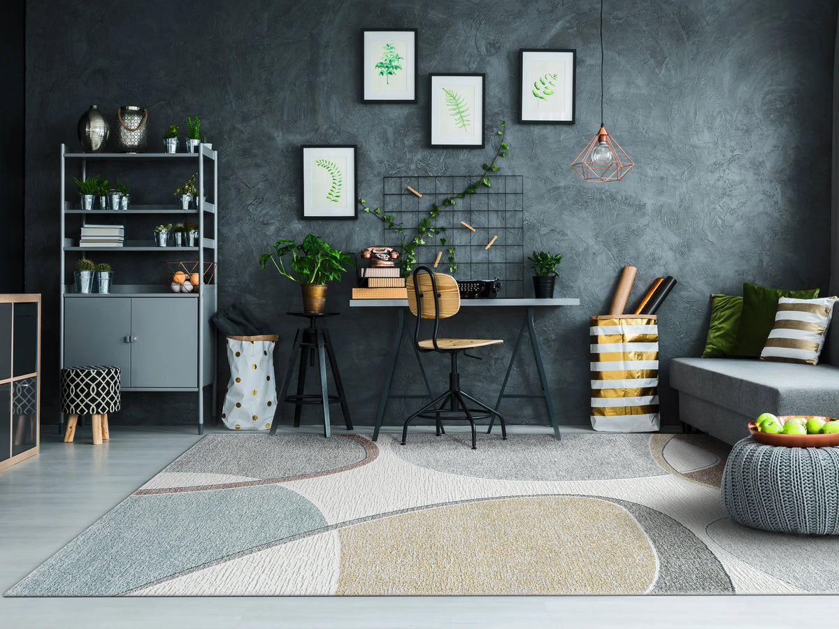 Polaris 46004-6161 Ivory/Multi Rug