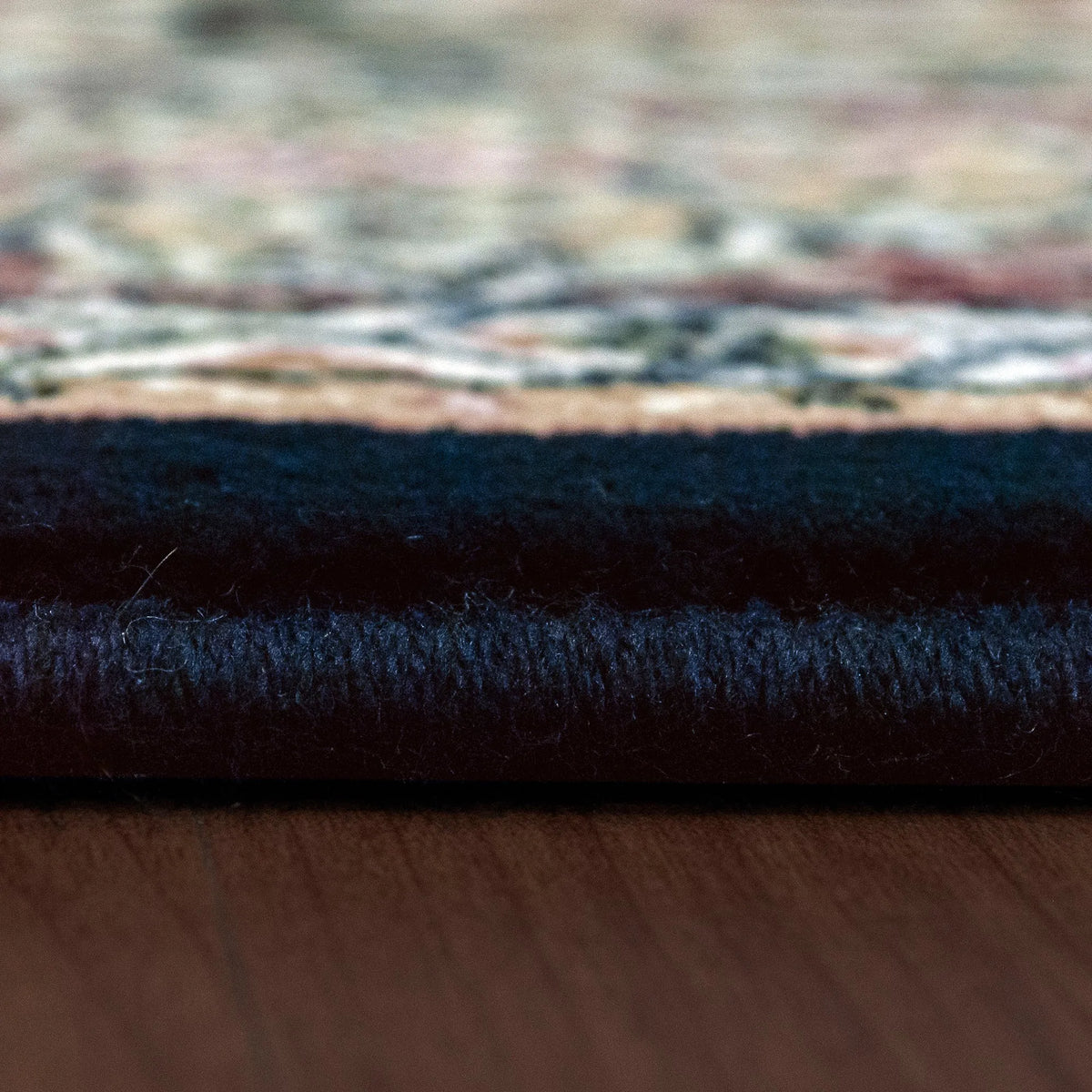 Ancient Garden 57090-3484 Navy Rug