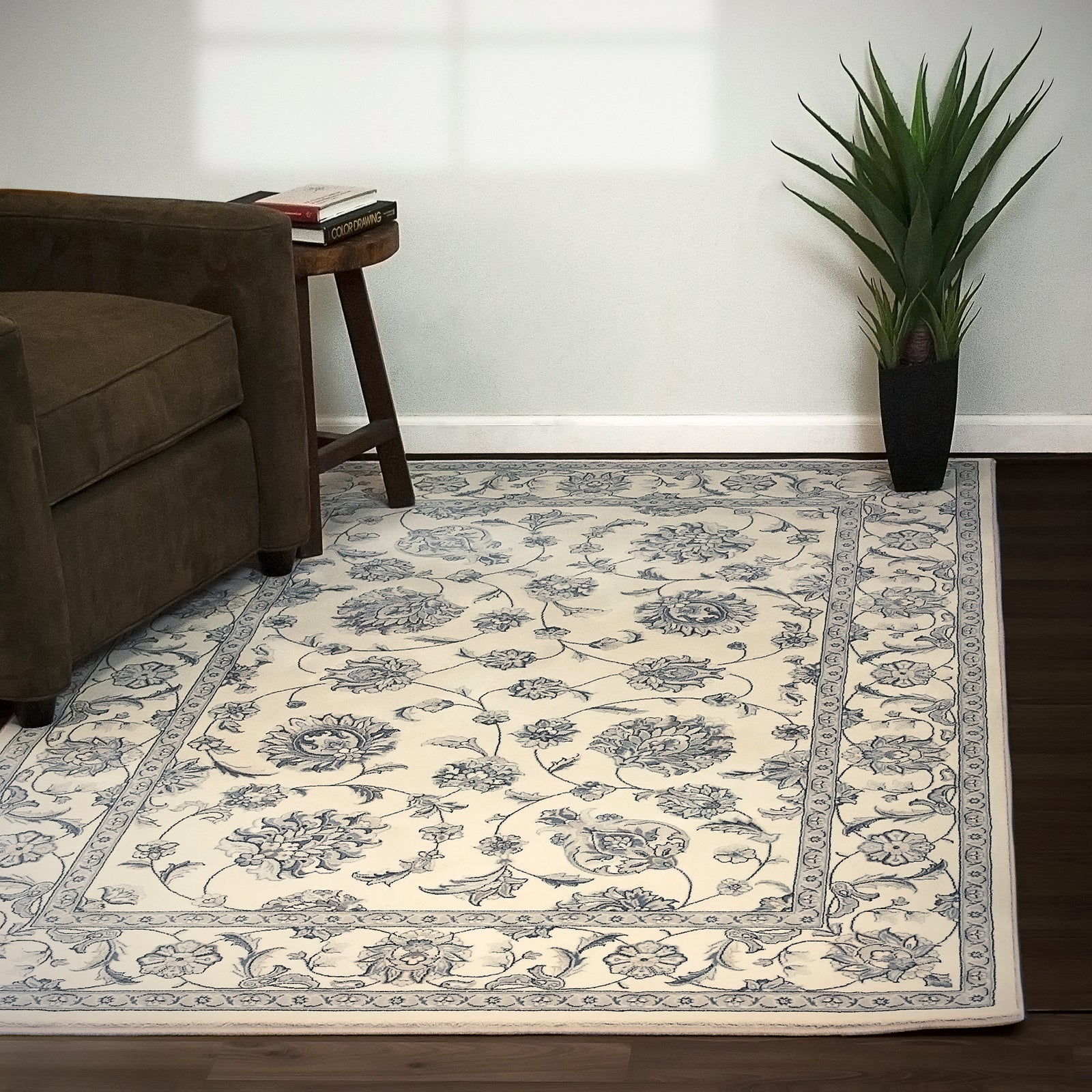 Ancient Garden 57365-6666 Cream Rug