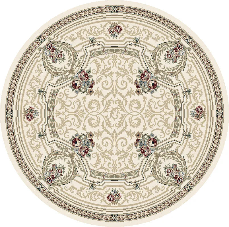 Ancient Garden 57091-6464 Ivory Rug