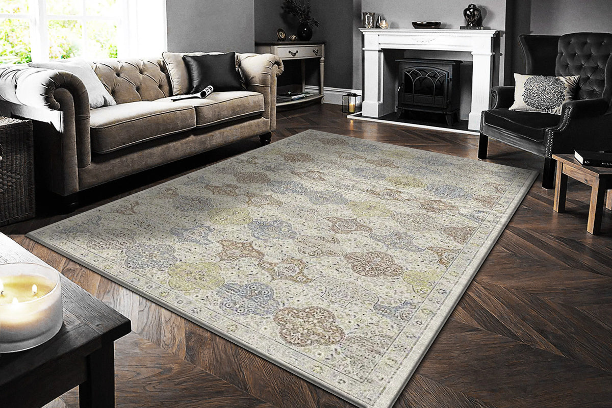 Ancient Garden 57279-9295 Cream/Multi Rug