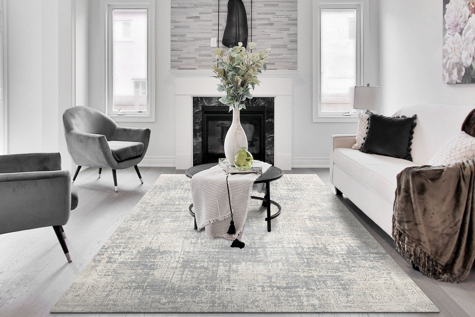 Cosmo 6831-980 Grey/Beige Rug