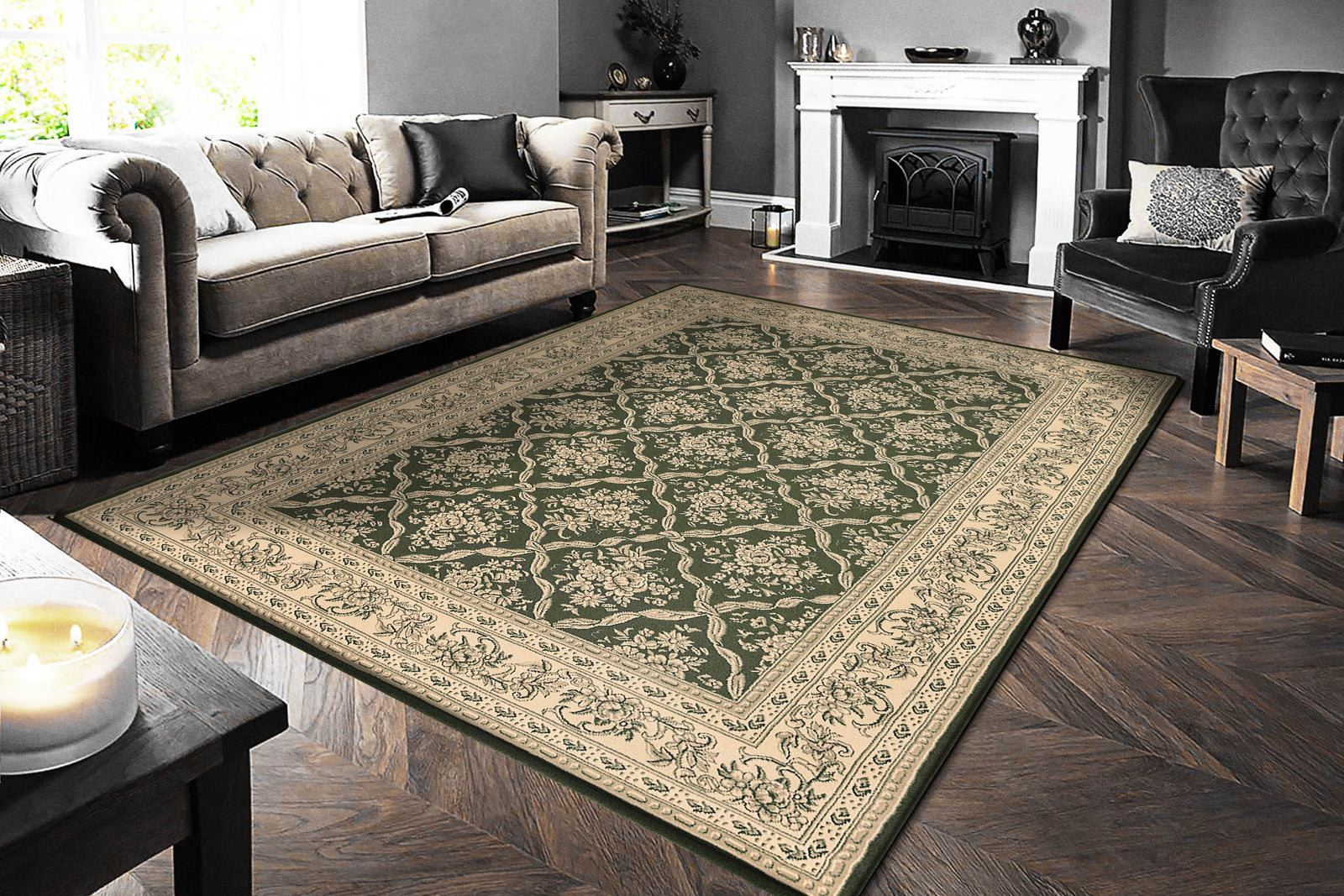 Legacy 58018-440 Green Rug