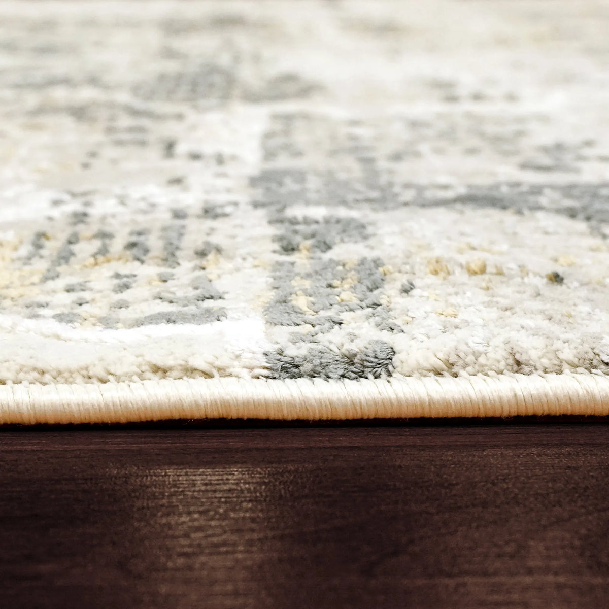 Quartz 27077-190 Ivory/Grey Rug