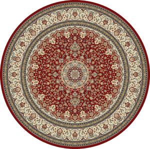 Ancient Garden 57119 Red Ivory Rug