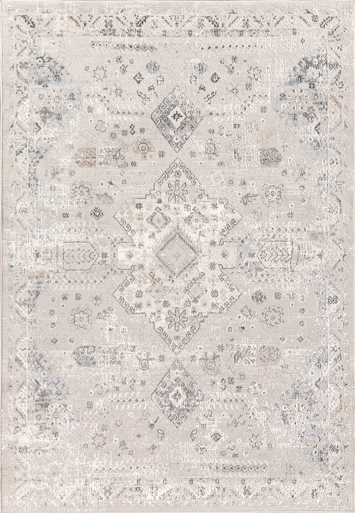 Marina 8056-950 Grey/Blue Rug