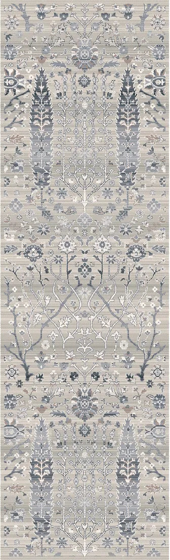 Refine 4635-897 Taupe/Silver Rug