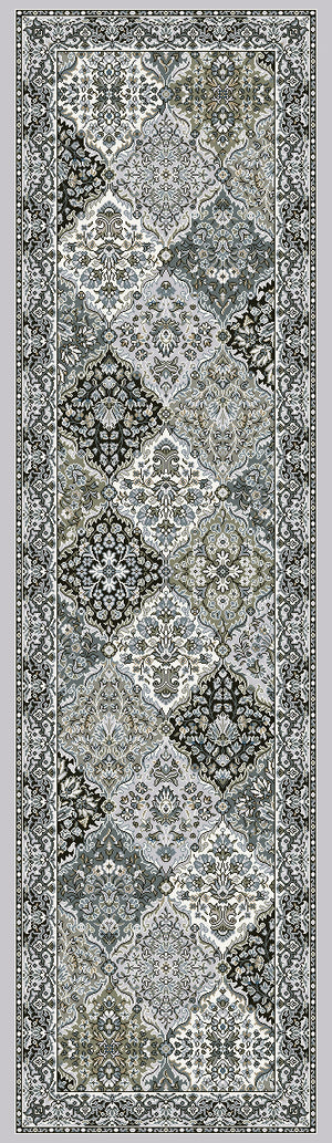 Ancient Garden 57008 Cream Grey Rug
