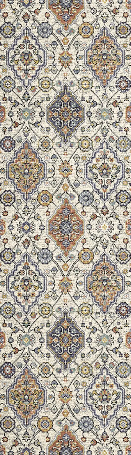 Mabel 4091-199 Ivory/Multi Rug