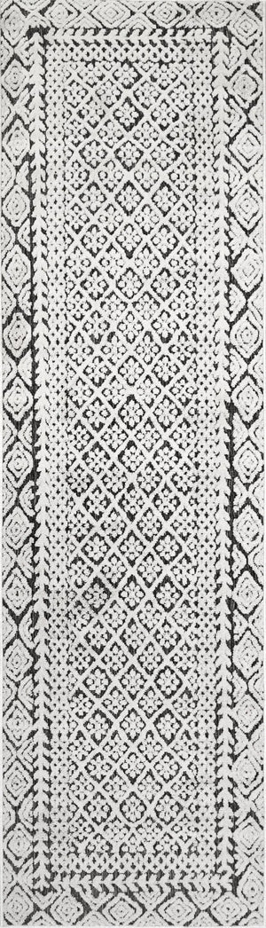 Lotus 8148-190 Ivory/Charcoal Rug