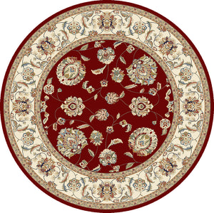 Ancient Garden 57365 Red Ivory Rug