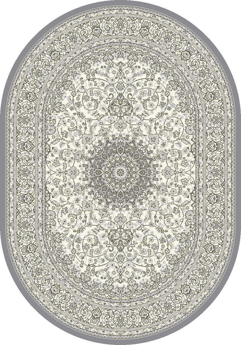 Ancient Garden 57119 Cream Grey Rug