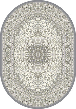 Ancient Garden 57119 Cream Grey Rug