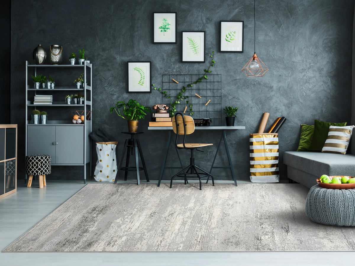 Couture 52019-6444 Ivory/Grey Rug