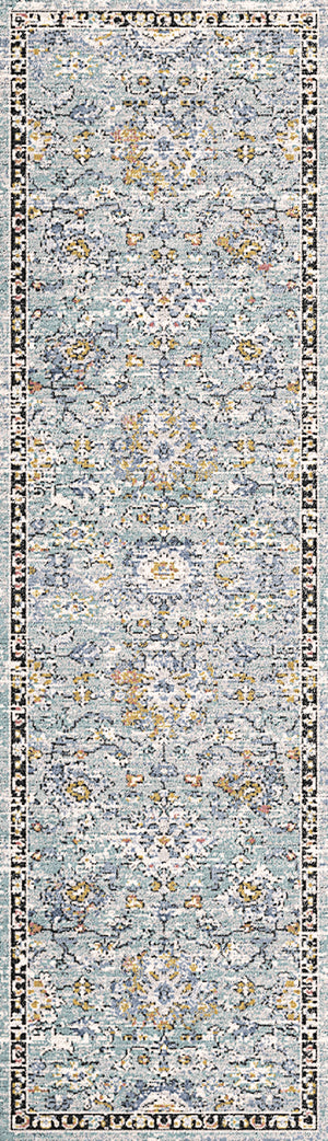 Mabel 4092 Aqua Multi Rug