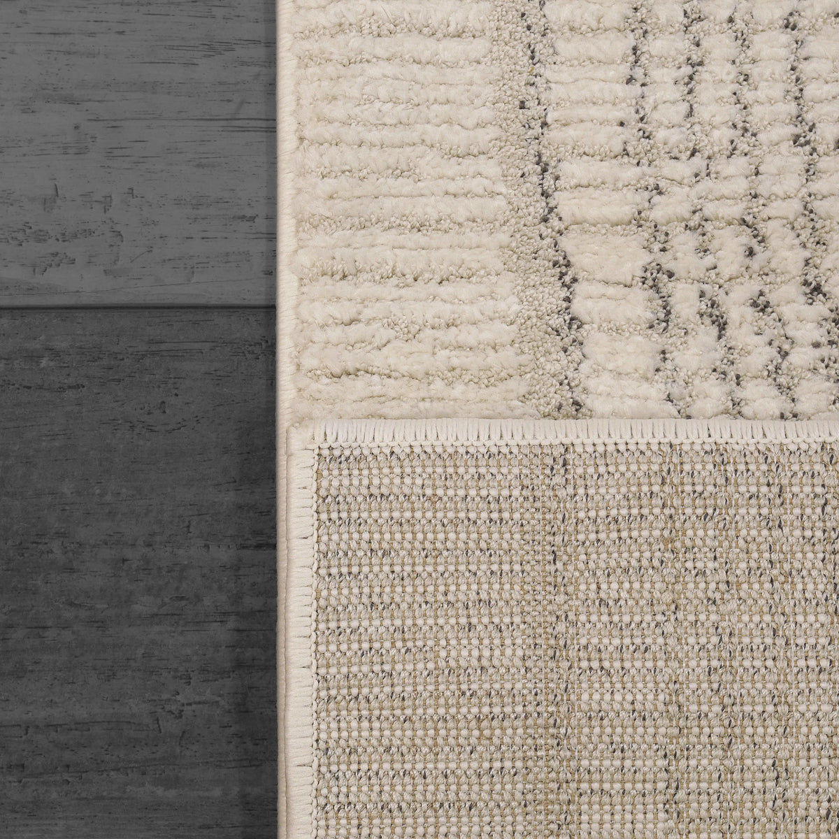 Monroe 9801-890 Beige/Grey Rug