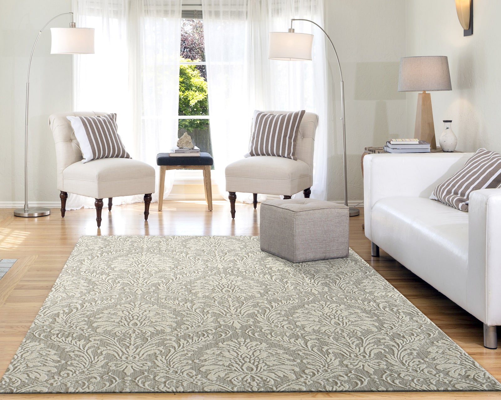 Quartz 27020-190 Light Grey Rug