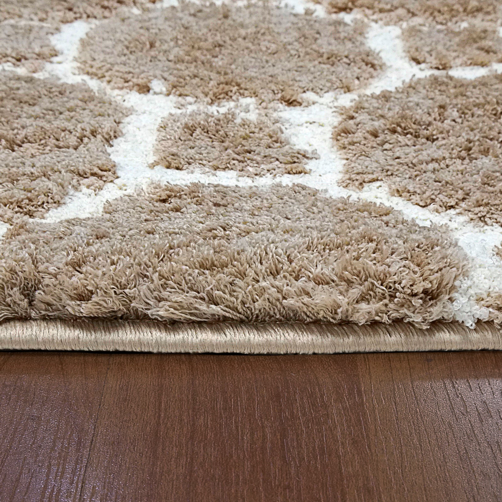 Silky Shag 5903-115 Beige Rug