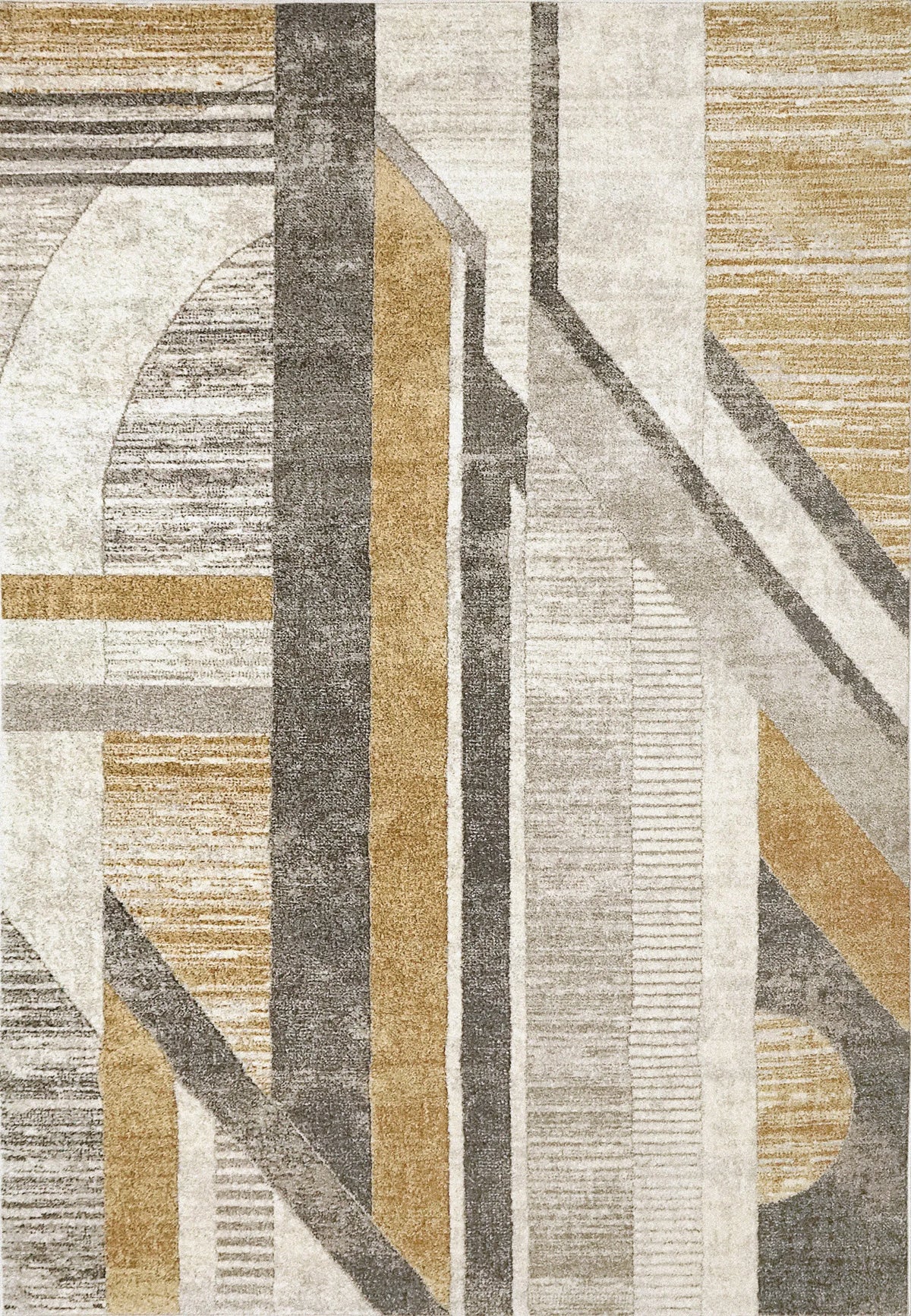 Zahara 4415-970 Grey/Gold Rug