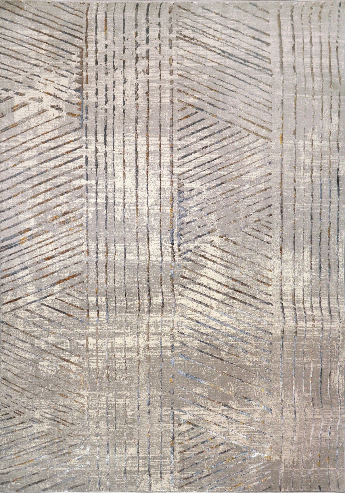 Gold 1364-919 Grey/Ivory Rug