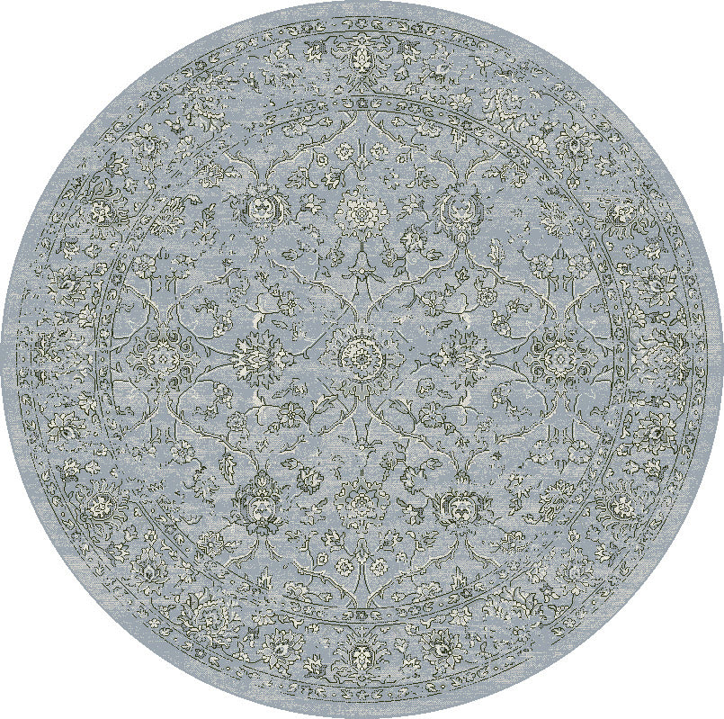 Ancient Garden 57136 Steel Blue Cream Rug
