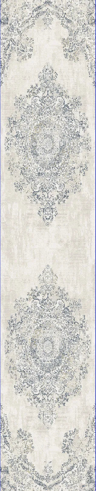 Castilla 3558-950 Grey/Blue Rug
