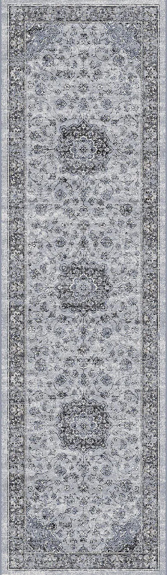 Ancient Garden 57559-9656 Silver/Grey Rug