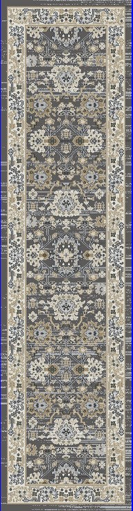 Yazd 8531 Grey Ivory Rug