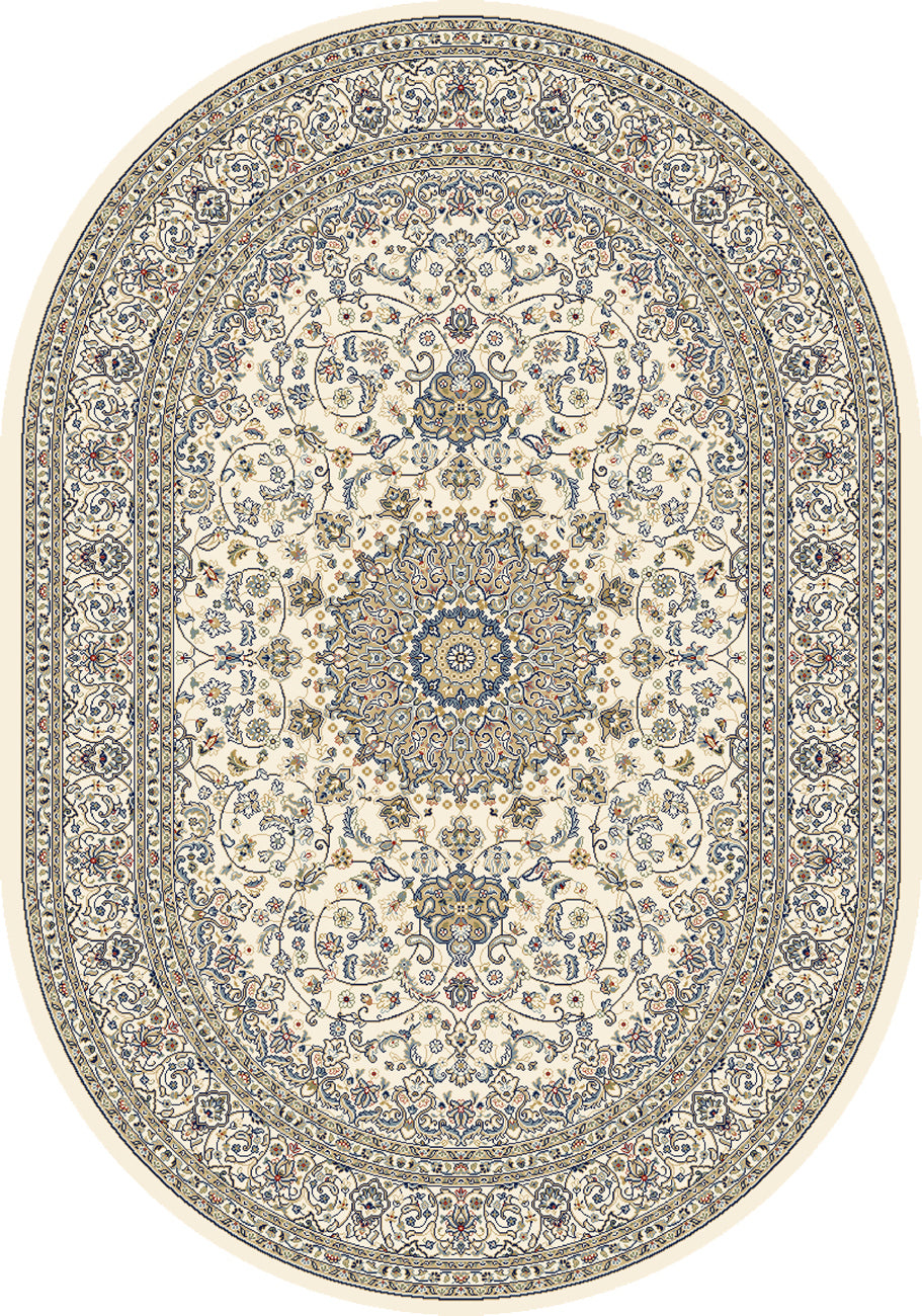 Ancient Garden 57119 Ivory Rug