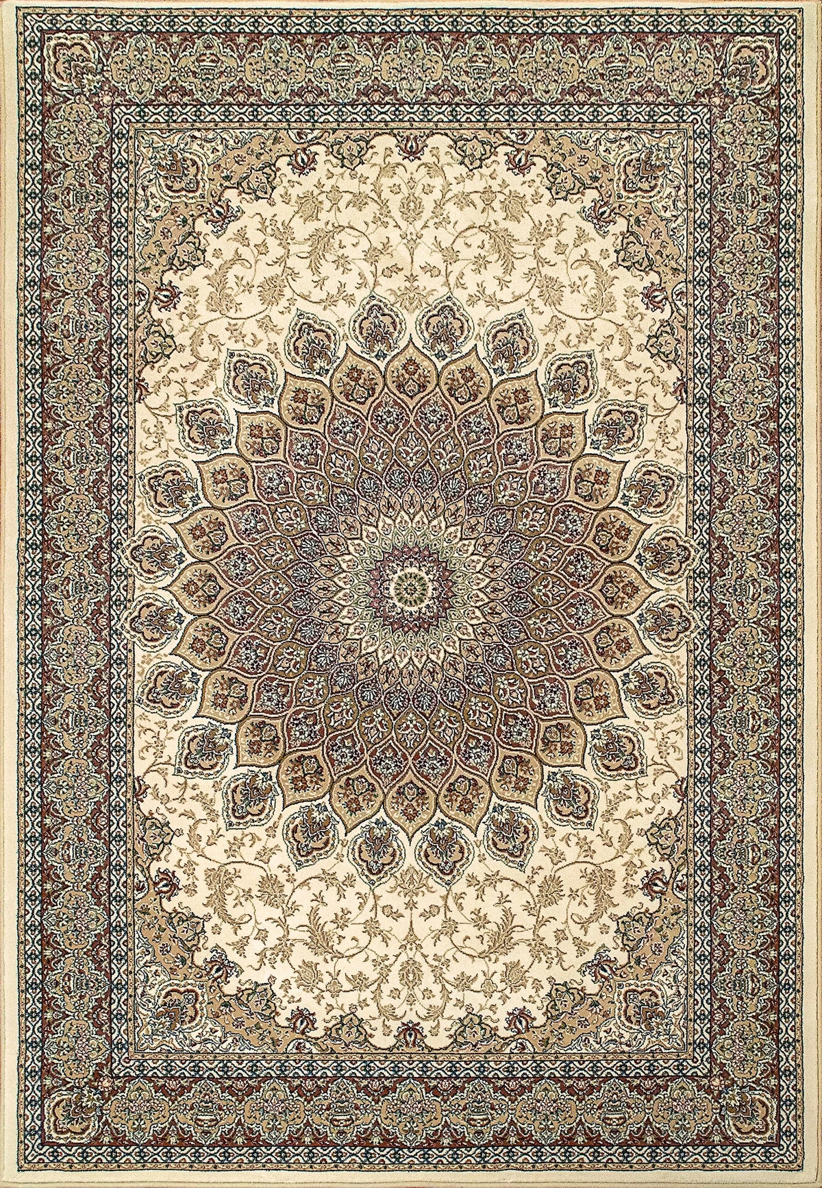 Ancient Garden 57090-6484 Ivory Rug