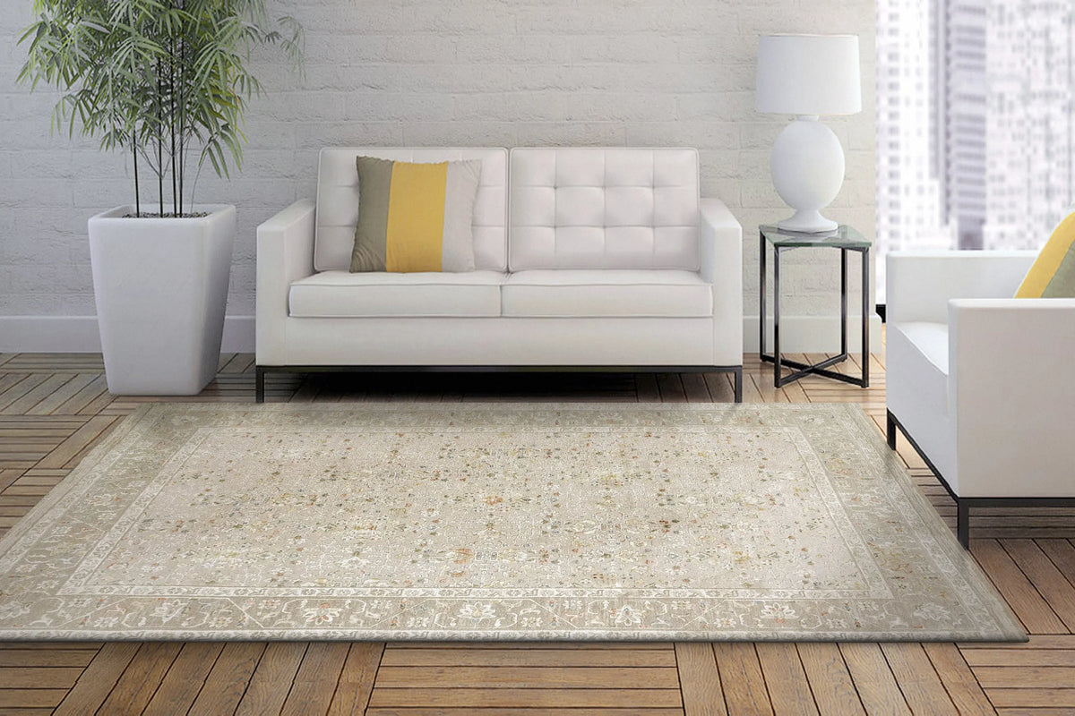 Hudson 1451-880 Beige/Dark Beige Rug
