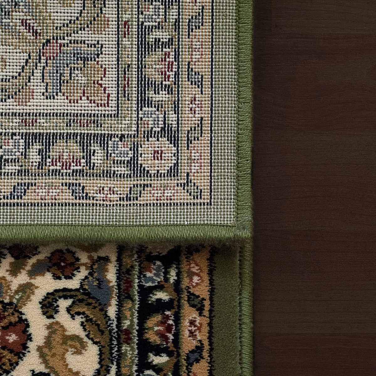 Ancient Garden 57078-4444 Green/Ivory Rug