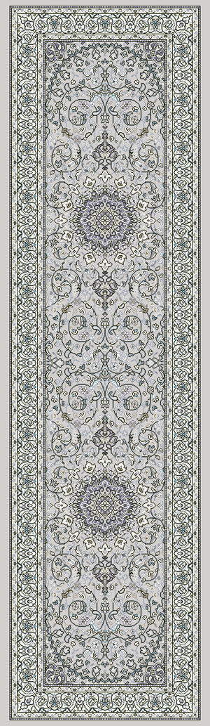 Ancient Garden 57119 Soft Grey Cream Rug