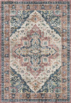 Elise 6306-305 Wine/Navy Rug