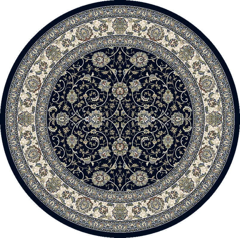 Ancient Garden 57120-3464 Blue/Ivory Rug