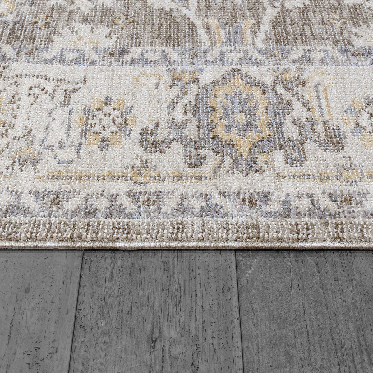 Calypso 13505-190 Ivory/Grey Rug