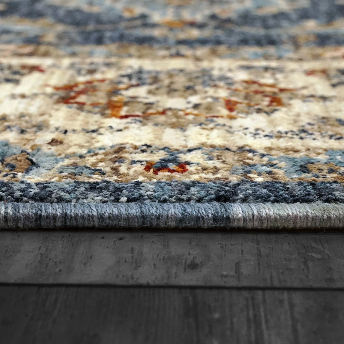 Dakota 6640-599 Blue/Multi Rug