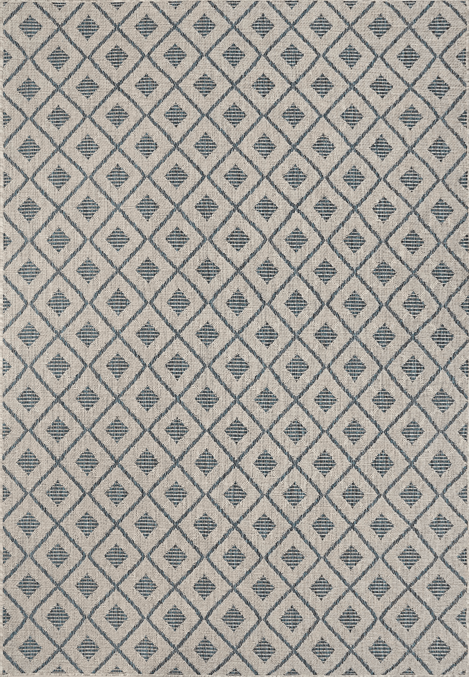 Melissa 4232-950 Grey/Blue Rug