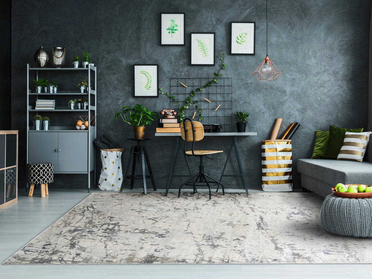 Castilla 3554-150 Ivory/Beige Rug