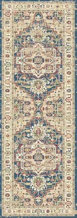 Juno 6882-530 Navy/Red Rug