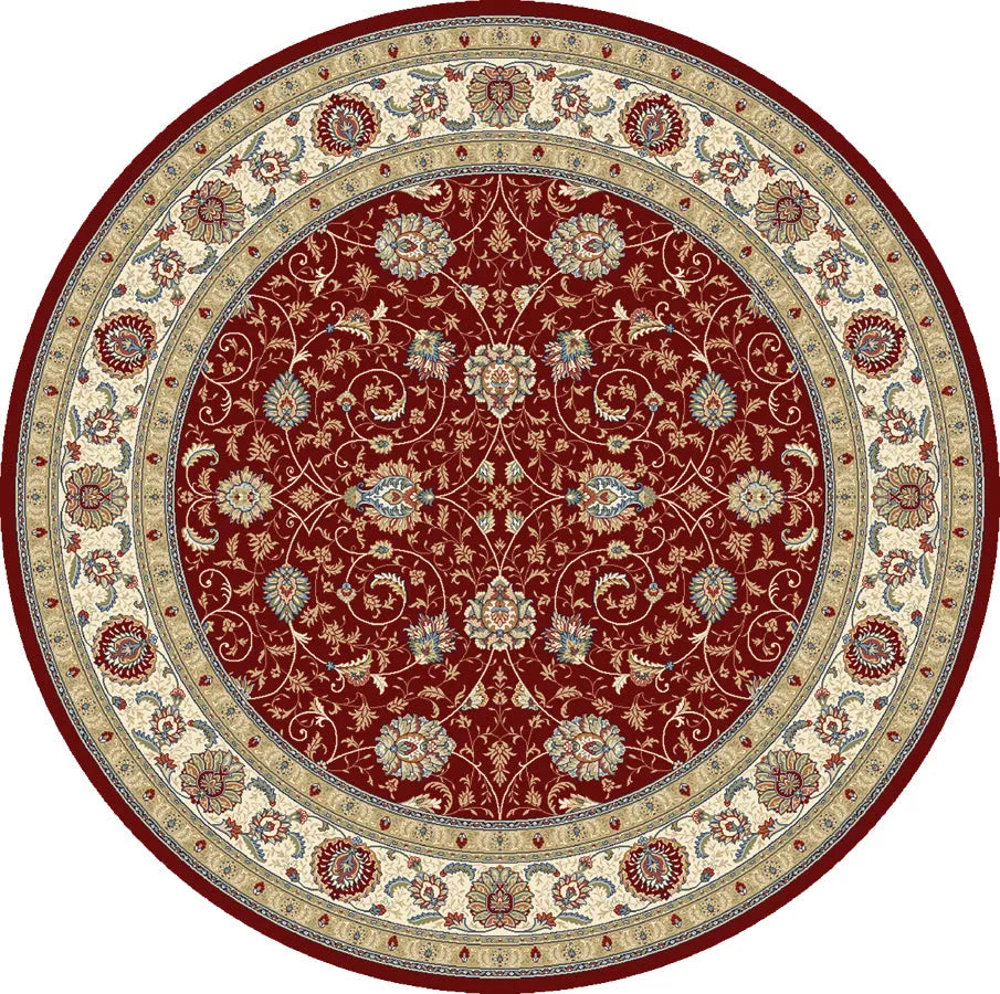 Ancient Garden 57120-1464 Red/Ivory Rug