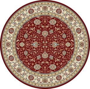 Ancient Garden 57120-1464 Red/Ivory Rug