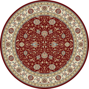 Ancient Garden 57120 Red Ivory Rug