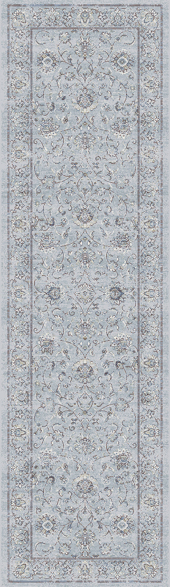 Ancient Garden 57126 Silver Grey Rug